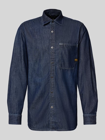 G-Star RAW Vrijetijdsoverhemd met knoopsluiting Jeansblauw - 2