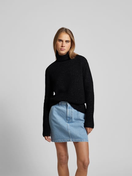 Joseph Pullover met geribde boorden Zwart - 4