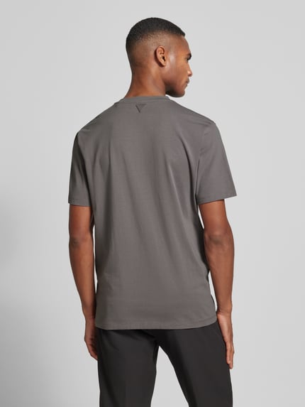 GUESS Activewear T-Shirt mit Label-Print Modell 'ALPHY' Anthrazit 5