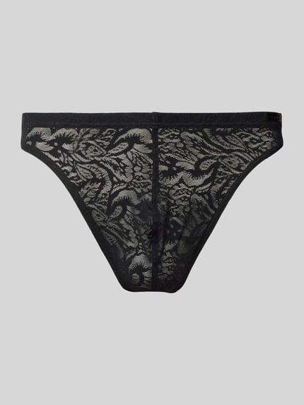 HOM String met etskanteffect Black - 1
