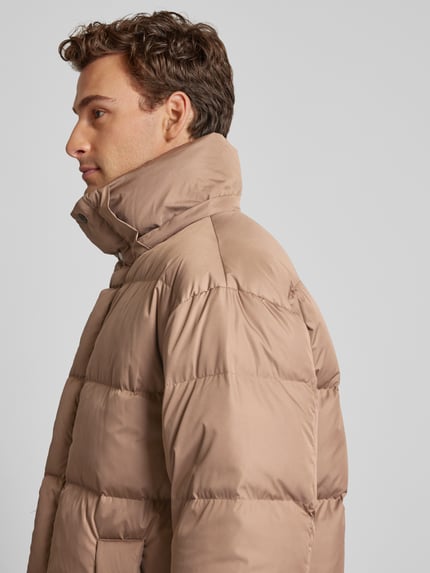ROY ROBSON Regular Fit Steppmantel mit Daunen-Feder-Füllung Sand 3