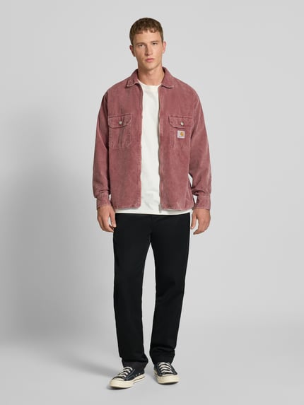 Carhartt Work In Progress Broek met achterzakken, model 'MASTER PANT' Zwart - 1