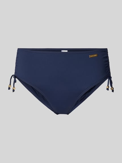 LASCANA Bikinihose in unifarbenem Design Dunkelblau 1