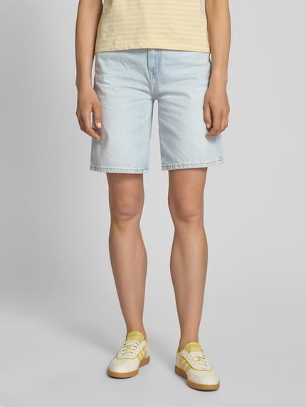 Tommy Hilfiger Relaxed Fit Jeansshorts aus Baumwoll-Lyocell-Mix Hellblau 4