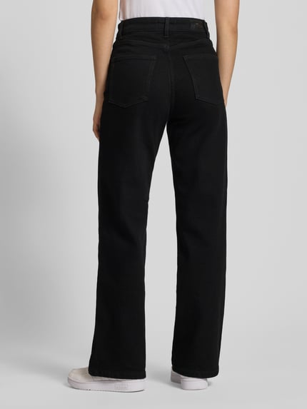 ONLY Wide Fit Jeans aus Baumwoll-Mix Modell 'JUICY' Black 5