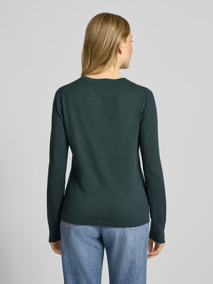 Christian Berg Woman Selection Strickpullover mit Rundhalsausschnitt Gruen 5