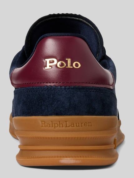 Polo Ralph Lauren sneakers van echt leer Marineblauw - 4
