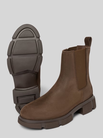 Copenhagen Buty chelsea z elastycznymi wstawkami Model „CPH570M” Ciemnobrązowy 4