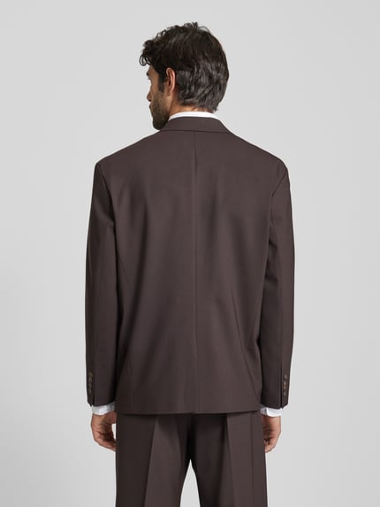 Selected Regular fit 2-knoops colbert met klepzakken, model 'OTTO' Middenbruin - 5