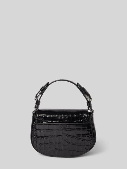 Lauren Ralph Lauren Schoudertas met labelhanger, model 'TANNER' Zwart - 4