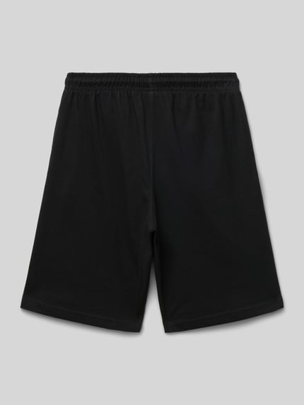 Champion Regular fit sweatshorts met logoprint Zwart - 3