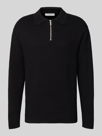 Sweter o kroju relaxed fit z mieszanki wiskozy Model 'TELLER' Shop The Look MANNEQUINE