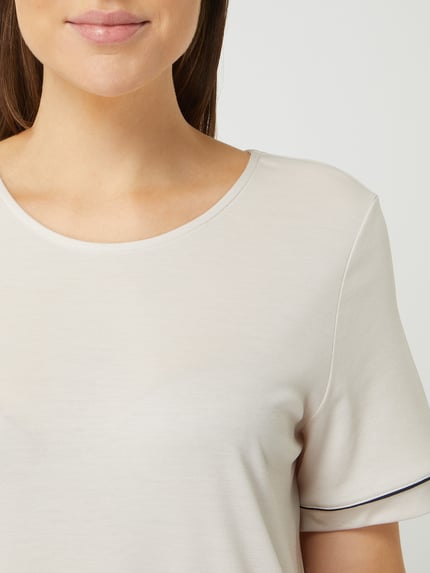 HANRO Nachthemd aus Lyocell Modell Natural Comfort Offwhite 3