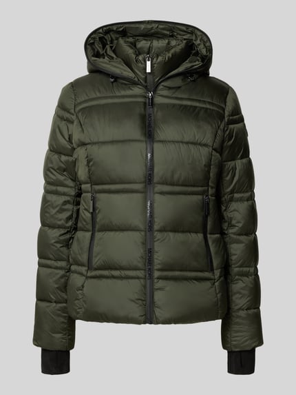 Gewatteerd jack met capuchon Shop The Look MANNEQUINE
