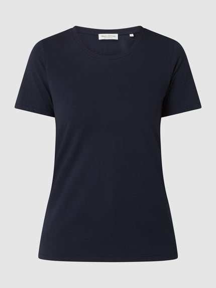 Marc O'Polo t-shirt z okrągłym dekoltem Granatowy 2