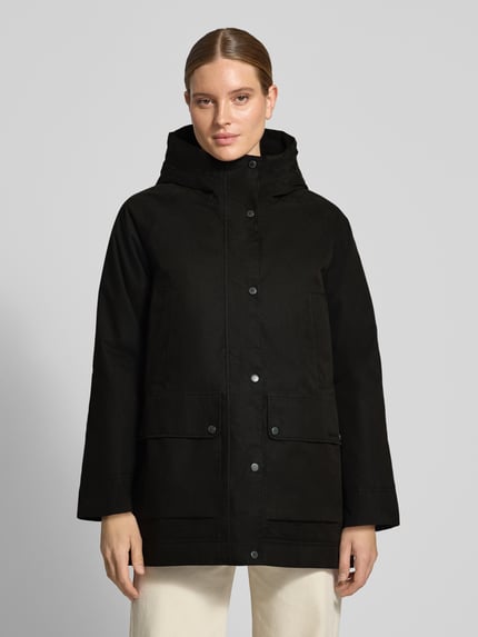 Barbour kurtka funkcyjna w kroju regular fit z mieszanki bawełny Czarny 4