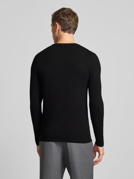 DRYKORN Strickpullover mit gerippten Abschlüssen Modell 'Irmino' Black 5