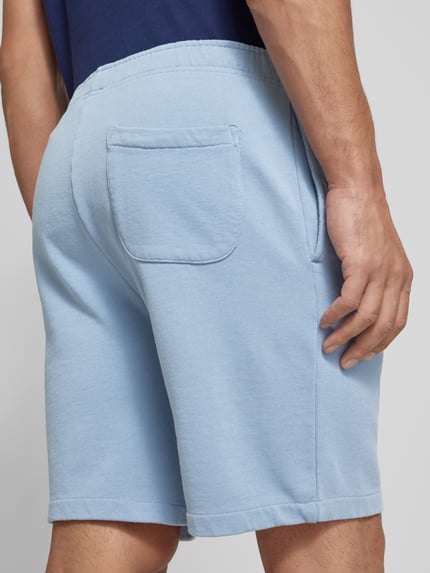 Polo Ralph Lauren Regular Fit Sweatshorts mit Tunnelzug Hellblau 3