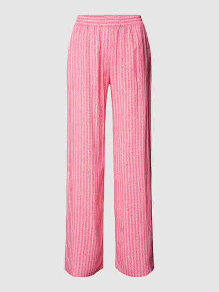Regular Fit Stoffhose mit Allover-Print Shop The Look MANNEQUINE