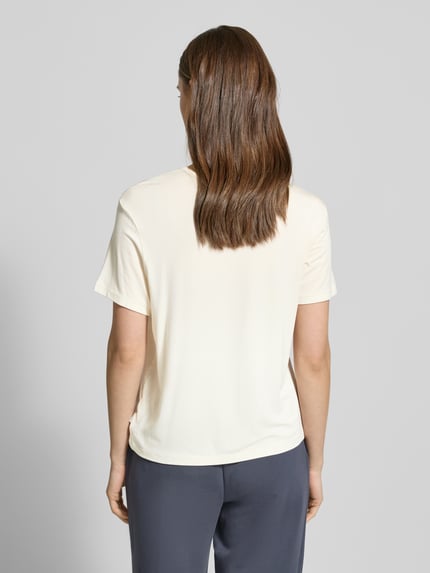 Calvin Klein Underwear T-shirt z okrągłym dekoltem model 'ULTRA SOFT’ Beżowy 5
