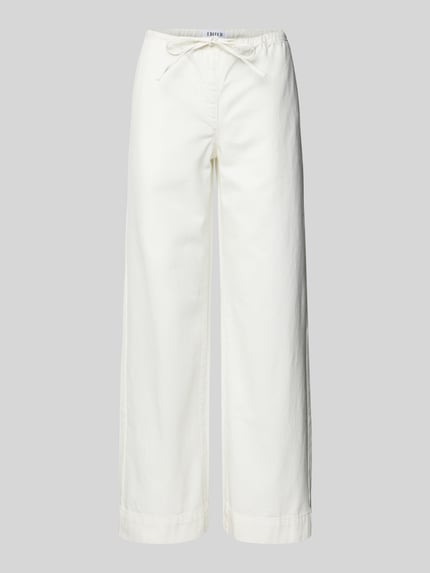 EDITED Jeans met elastische band Wit - 2