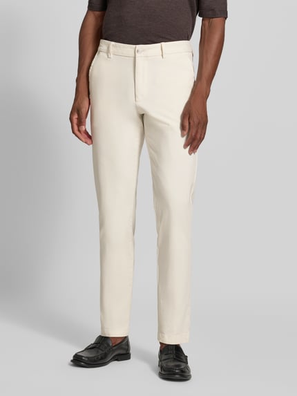 BOSS Slim Fit Chino aus Baumwoll-Mix Modell 'Kaiton1' Offwhite 4