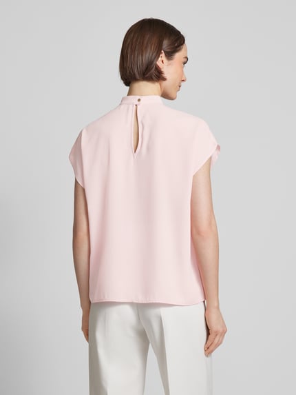 Jake*s Collection Blusenshirt mit Stehkragen Rosa 5