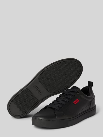 HUGO Sneakersy z pętelką model 'Morrie' Czarny 4