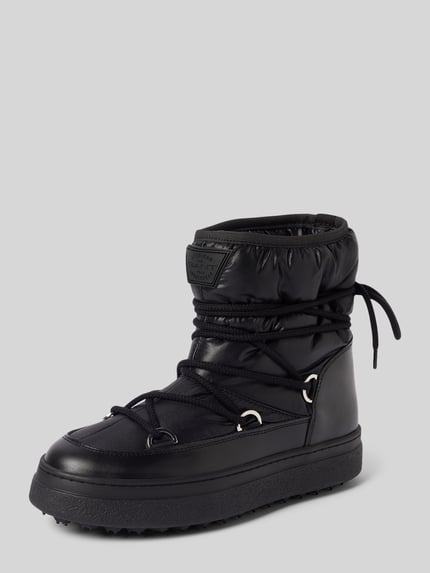GANT Schnürstiefel mit Label-Detail Black 1
