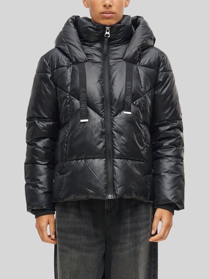 s.Oliver RED LABEL Pufferjacke mit Kapuze Black 3
