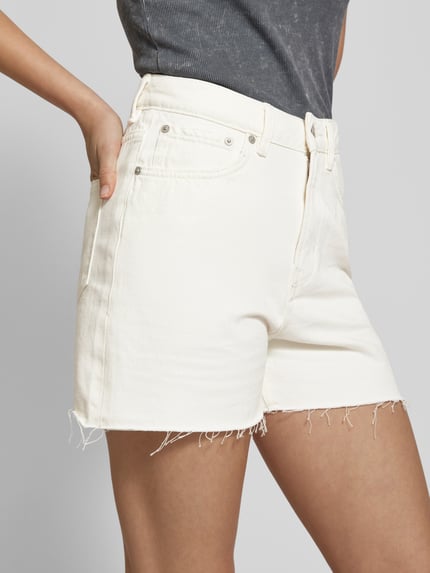 Tom Tailor Denim Mom Fit Jeansshorts im 5-Pocket-Design Offwhite 3