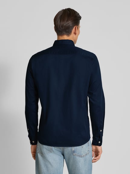 Marc O'Polo Koszula casualowa o kroju regular fit z czystej bawełny Granatowy 5
