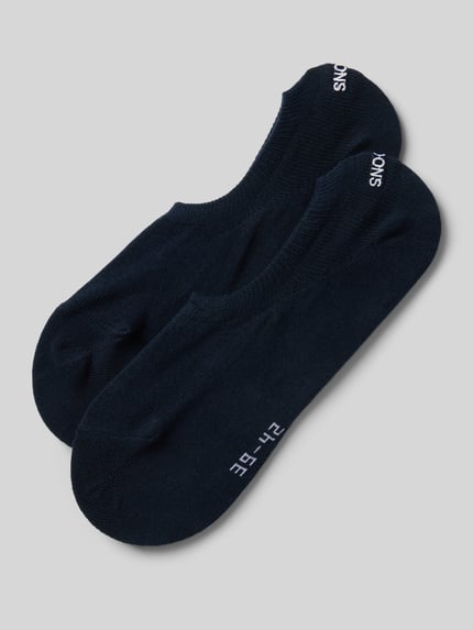 SNOCKS Socken aus Baumwoll-Mix Modell 'INVISIBLE' Marine 1