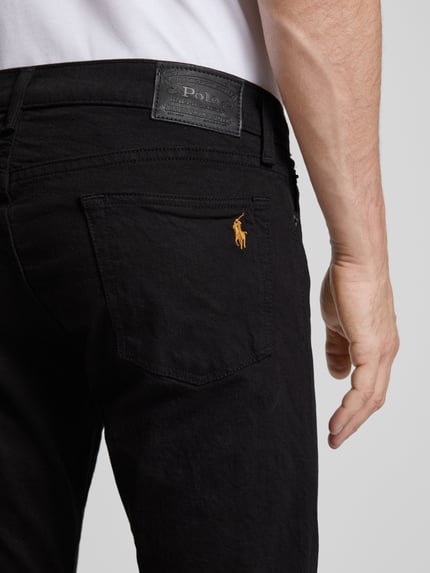 Polo Ralph Lauren Slim Fit Jeans aus Baumwoll-Elasthan-Mix Modell 'SULLIVAN' Black 3
