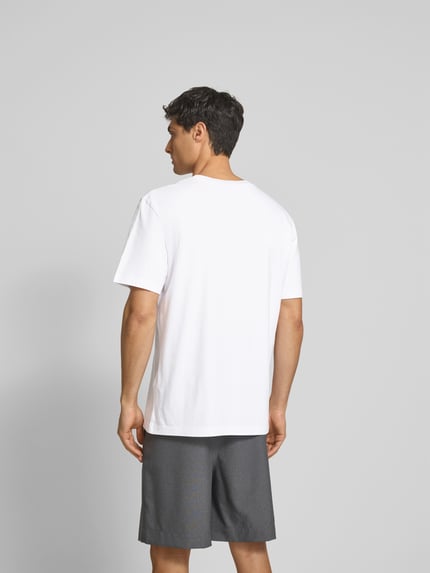 Dsquared2 t-shirt o kroju regular fit z czystej bawełny Biały 5