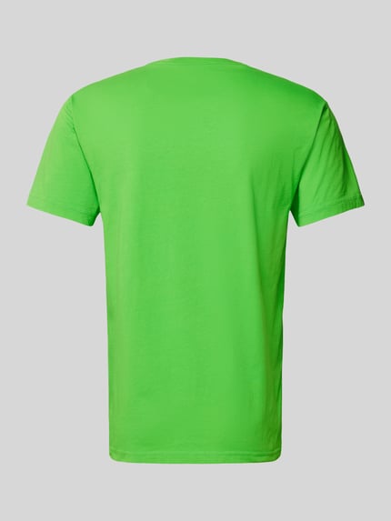 Sundek T-Shirt mit Label-Print Hellgruen 3