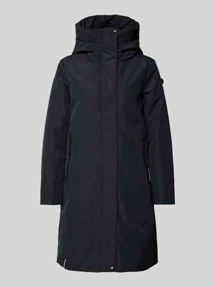 khujo Parka o kroju regular fit z kapturem model „Nellen” Antracytowy 2