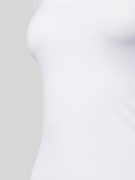 HANRO T-shirt z okrągłym dekoltem Biały 2