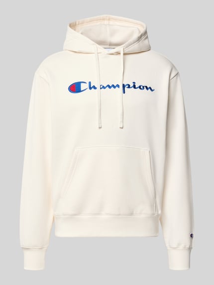 Hoodie mit Label-Stitching Shop The Look MANNEQUINE