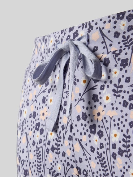 SCHIESSER Pyjama-Hose mit elastischem Bund Flieder 2