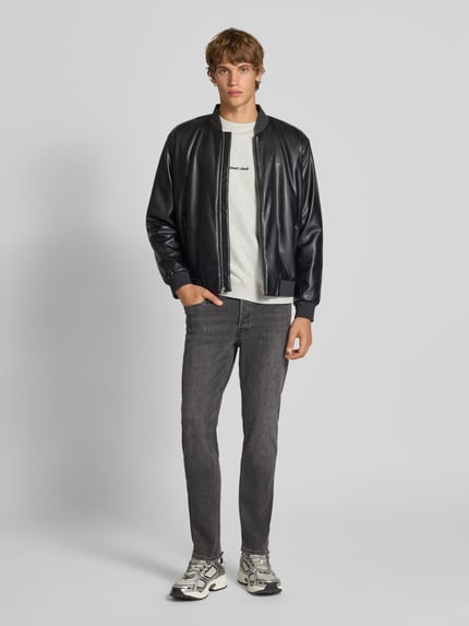 JACK & JONES Gekleurde slim fit jeans Donkergrijs - 1