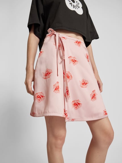 Kenzo minirok met motiefprint Roze - 3