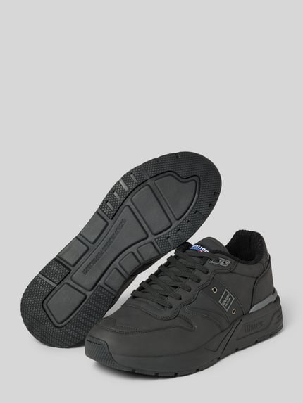 Blauer USA Sneaker met vetersluiting model 'RAY04' Zwart - 4
