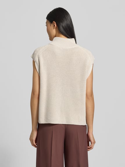 monari Spencer met labeldetail Ecru - 5