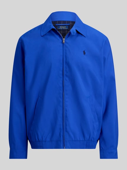 Polo Ralph Lauren Regular Fit Blouson mit Logo-Stitching Blau 2