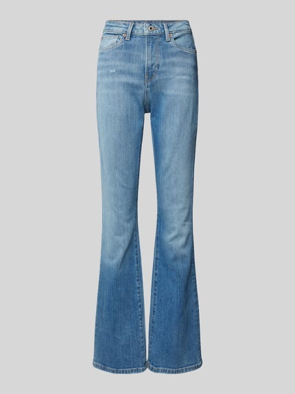 Pepe Jeans Flared Jeans im 5-Pocket-Design Dunkelblau 2