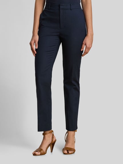 Lauren Ralph Lauren Regular Fit Chino aus Baumwoll-Mix Modell 'ABRIANNA' Marine 4