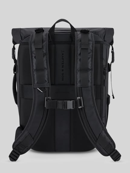 Kapten & Son Rucksack mit Flüssigkeitsbeutel Modell 'LISBON' Black 6