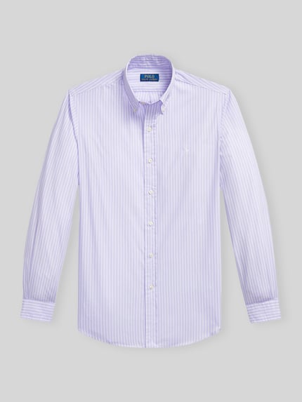 Polo Ralph Lauren Koszula casualowa o kroju regular fit z czystej bawełny Fioletowy 2