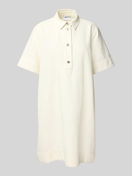 Jake*s Casual Minikleid mit 1/2-Arm Offwhite 2